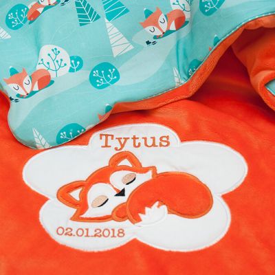 Kołderk akocyk minky lisek